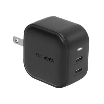 Energea Travelite 45W Gan Wall Charger - Black